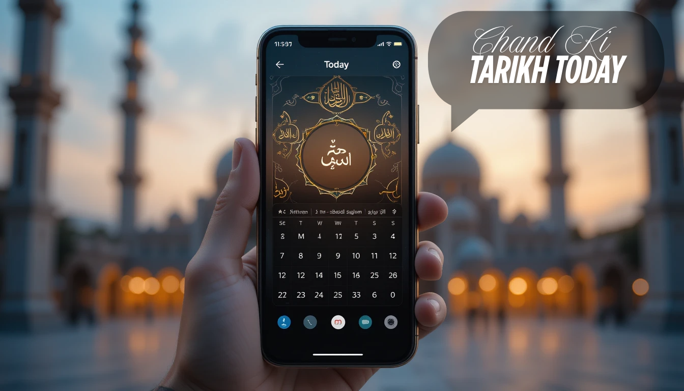 Chand Ki Tarikh Today - Current Islamic Date Guide