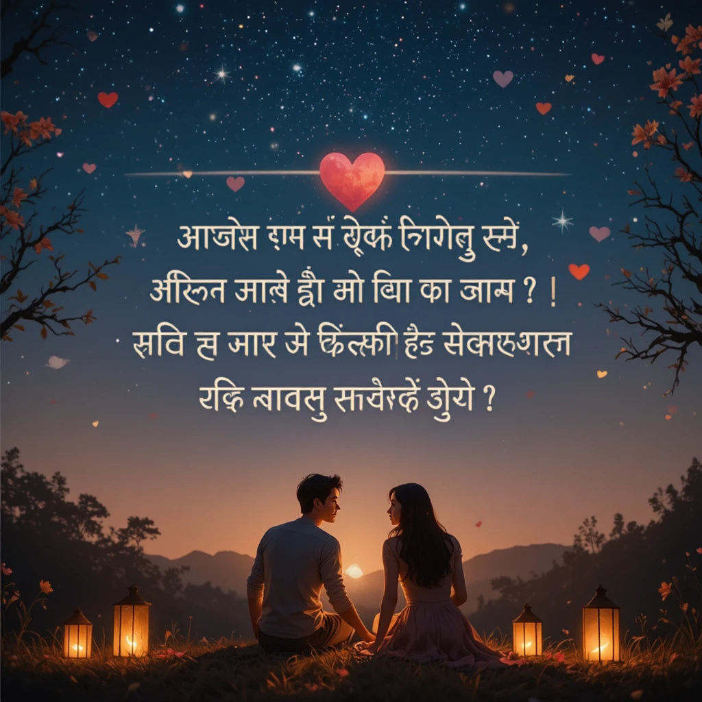 25+ Love Shayari 😍💞 Hindi में - रोमांटिक शायरी, स्टेटस और कैप्शन। दिल को छूने वाली प्रेम शायरी पढ़ें और शेयर करें। 💕