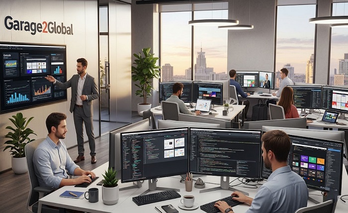 professional web developers at garage2global