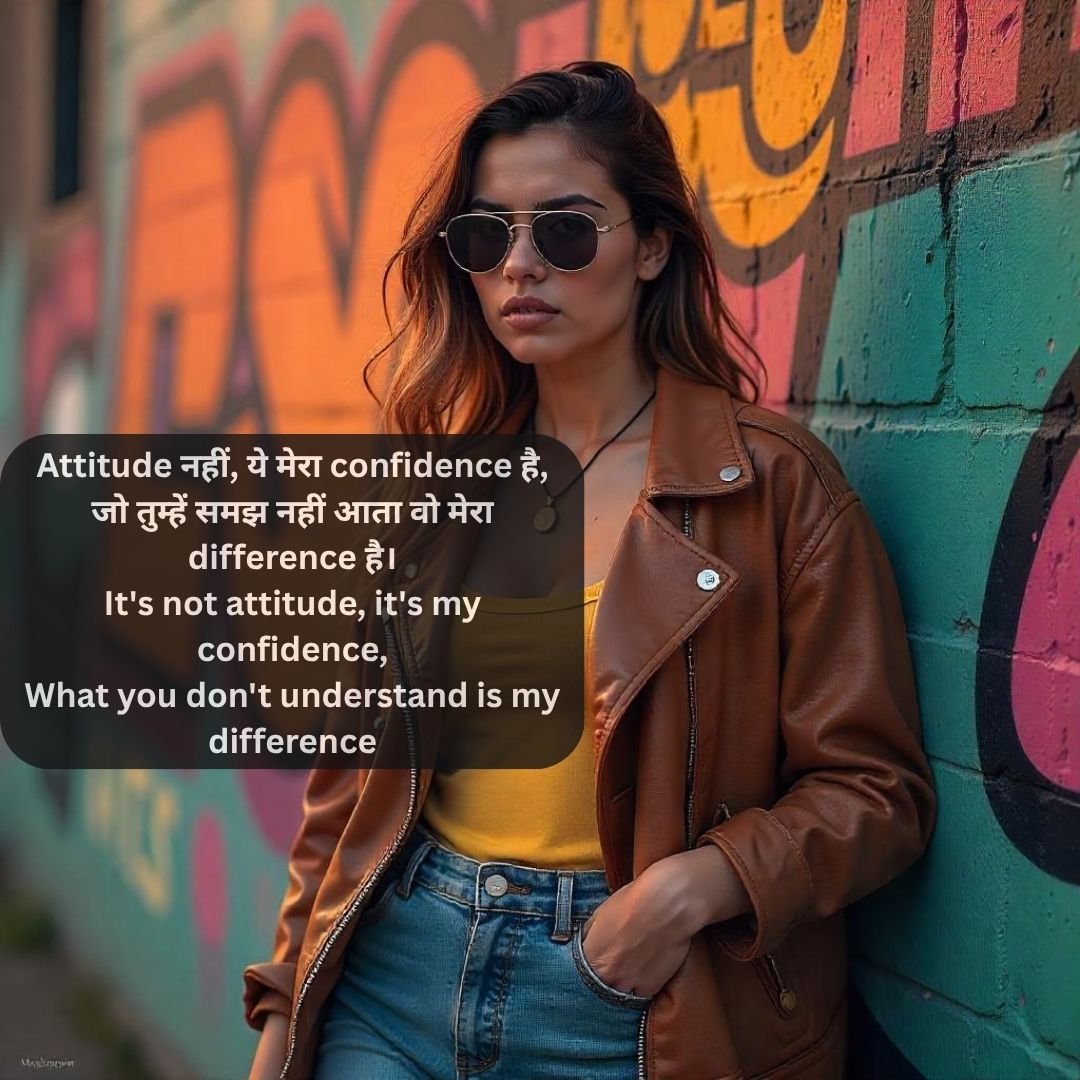 Shayari for Attitude Girl DP WhatsApp